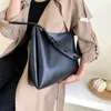 Abendtaschen Qualität Frauen Tote 2 Teile/satz Große Kapazität Shopper Umhängetasche Breiten Riemen Weiche PU Leder Weibliche Vintage Handtaschen 2024