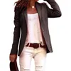 Женские костюмы S-5XL, женский пиджак, короткая тонкая куртка на весну-осень, повседневная офисная работа, большие размеры, черный, белый, бежевый, розовый