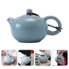 Louça conjuntos bules cerâmica viagem teaware tearoom fazendo única chaleira chinesa kungfu escritório