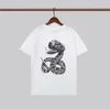 Designer-Herren-T-Shirt, Damen-T-Shirt, reine Baumwolle, Freizeitkleidung, Sommermode, mit Buchstaben bedruckt, kurzärmeliges Oberteil