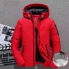 두꺼운 남자 코트 오리지널 고품질 가열 코트 남성 재킷 유럽 화이트 오리 남성 겨울 코트 짧은 재킷 영국 231229