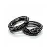 СКИДКА 20% на винтажное трехмерное двойное кольцо со змеей из серебра 925 пробы от Гу Цзя в подарок на День святого Валентина.