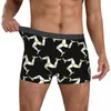 Onderbroeken Boxershorts voor heren Isle of Man te koop Exotisch ondergoed Schattig Humor Grafisch Zomer Draagbaar