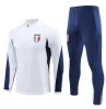 2023 2024 Italy TrackSuit Survlement Half zip Training Suit Succer 23 24 Italia Italia Man and Kids Football Tracksuits Stack