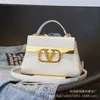 32% OFF Designer bag 2024 Handbags Womens personalized bags big hardware small bags slim legs one shoulder crossbody bags trendy trend this year