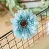 Decorative Flowers Artificial Bouquet Fake Gerbera Chrysanthemum Daisy Sun Flower Silk Plastic Plant Wedding Home Garden Party Decoration