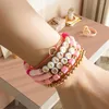 Braccialetti a maglie Set da 5 braccialetti dell'amicizia per donne Ragazze Regali ispirati a Taylor con perline Epoche Amanti della musica Lady Girl Punk