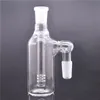 2PCS Glass Ash Catcher Bong 14mm 18mm Hookah Water Ice Catchers ThickPyrex Clear Bubbler Ashcatcher 45 90度ダブリグボン