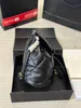 Fashionable backpack with diamond plaid pattern 19 bag vintage hollow metal letter buckle flap bag designer luxury item