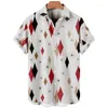 Camisas casuales para hombres Camiseta de moda Hawaii Harajuku 3D Palmera Impresión de manga corta Top 2024 Verano al aire libre Tees de gran tamaño Ropa