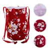 Louça carteira de viagem estilo japonês sacola presente bolsa cordão quimono jóias decoração de festa