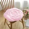 Cuscino del sedile Morbido antiscivolo Granulo protettivo per l'anca Rotondo a forma di rosa Sedia in peluche Tatami Divano S Decorazione per la casa