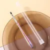 Dricker sugrör 1/2st Flower Po Therapy Pen Multifunktion mjuk bärbar smidig gradvis halofärgning nagelborste skanningsfunktion