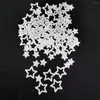 Décoration de fête Pentagramme creux Confettis Anniversaire Mariage Noël Vacances Bureau Lancer DIY