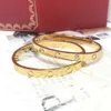 Masculino feminino tamanhos de alta qualidade estilos clássicos snap bangles titânio aço jóias banhado a ouro pulseiras masculino e feminino casal pulseira 2985
