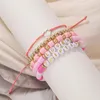 Strand 5PACK Eras Tour Friendship Exchange Bracelet For Cancer Pink 2024 Beaded Set -Stocking Stuffer Christmas Gift