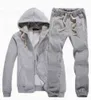 Nya män Polo Tracksuit Winter Hood Jacket Pants Sweatshirts 2 Piece Set Hoodies Sporting Sport Coat Sportkläder 23SS Fashion Movement 1152ESS