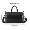 Duffel Bags Retro Leather Large Capacity Cowhide Carry-on Luggage Men And Women Business Travel Commuter Bag