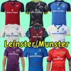 2023 2024 LEINSTER MUNSTERラグビージャージーホームアウェイ23 24ヨーロッパ代替アイルランドアイルランドクラブシャツサイズS-5XL