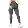 Leggings pour femmes pantalons 2024 toutes saisons poche travail costume fitness haute élasticité serré yoga séchage rapide course