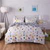 Bedding Sets Cute Cartoon Print Duvet Cover 220x240 Lovely Pattern Adults Kids Quilt AB Double-sided Comforter Covers No Pillow Cases