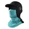 Casquettes de cyclisme polyvalentes protection solaire extérieure moto avec trou de lunettes couverture faciale randonnée en soie glacée respirante cagoule d'été