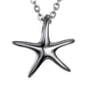 Lily Memorial Jewelry wisid Starfish urn Urna wisiant Naszyjnik Peepsake z łańcuchowym naszyjnikiem z torbą prezentową276V