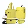 Skolväskor Vinterhögkapacitet Handväska Portable Travel Bag Sports Gym dragkedja drar vattentät klättring snygg ryggsäck