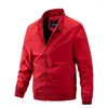 Giacche da uomo Primavera Estate Uomo Outdoor Solid per uomo Cappotti sottili Capispalla casual Cappotto maschile Bomber BusinessJacket