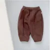 ズボン0〜3歳のベビー服冬とベルベットの男の子のズボン幼児のための温かい子供