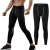 Мужские брюки, мужские компрессионные леггинсы для бега, спортивные колготки для баскетбола, Licra, мужские спортивные тренировки, фитнес-тренировки, упражнения