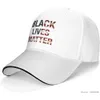 Black Lives Matter USA Flag Hat Chapeaux de camionneur unisexes pour adultes Casquette en denim réglable