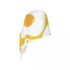 Scarves Autumn Winter Warm Fried Egg Pattern Fashion Shawl Tassel Wrap Neck Headband Hijabs Stole