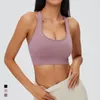 Completo da yoga Reggiseno sportivo Top con schiena bassa Donna sexy Stretto elastico Palestra Corsa Bralette Imbottitura per il petto ritagliata per ragazza rimovibile