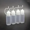 Lagerflaschen 1/2/4pcs verlängerte Nadelrohrflasche 10 ml Kleber Tropper -Kleberspitze Ölen ökeln