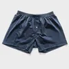 Underbyxor Mens Modal Loose Home Boxer Shorts Solid underkläder Bekväma andningsbara trosor Sexiga trosor Male underkläder