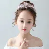 Hair Accessories 1PC Charmng Princess Crystal Tiaras And Crowns Headband Kid Girls Love Bridal Prom Crown Wedding Party Accessiories Jewelry