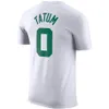 Topstees Men Women Fans de marque Shirts de basket-ball 0 Jayson Tatum 7 Jaylen Tops Tees adulte Lady Sport Tshirt à manches courtes American Street Cas