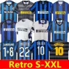 finais 2009 MILITO SNEIJDER ZANETTI Retro Jersey de futebol Eto'o Football 97 98 99 01 02 03 Djorkaeff Baggio ADRIANO MILAN 10 11 07 08 09 Inter BATISTUTA Zamorano em casa fora