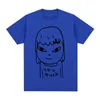 Homens Camisetas Yoshitomo Nara Vintage T-shirt Sonho Dos Desenhos Animados Clássico Anime Algodão Homens Camisa Tee Camiseta Womens Tops
