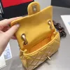 Designer-Tasche, luxuriöse Handtasche, klassische Schulter-Crossbody-Taschen, modische Klappe, Leder-Kette, Satteltasche, Marke, Damen-Geldbörse, Geschenk, Party, Diamantgitter