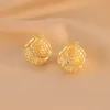 Dangle Earrings Korean Fashion Creative Creative Exquisity Luxury High Quality Hollow Basket Gift Banquet Wedding Women Jewelry 2024