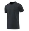 LL-R551 Men Yoga Outfit Gym T Shirt träning Fitness Wearwear Training Basketball Running Ice Silk Shirts Outdoor Tops