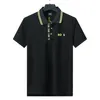 Europe et les États-Unis Light Business Business Men's Polo Designer Clothing Mode Brand d'été T-shirt de loisirs à manches courtes Champion de sport Polo Tide