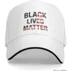 Black Lives Matter USA flag czapka unisex dla dorosłych ciężarówek czapki regulowane dżinsowe czapkę