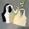 Yoga Outfit High Quality Hanging Neck Gym Clothes Women Running Fitness Bra Shockproof Breathable Sports