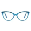 Sunglasses Frames Children Acetate Cat Eye Glasses With Spring Hinge For Prescription Lenses