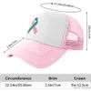 Love Heart Thyroid Cancer Awareness Hat unisex vuxen lastbilshattar justerbar denim cap