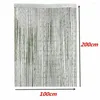 Curtain 2M 1M String Panels Door Screen Hanging Beaded Curtains Room Divider Net