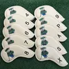 Söt Bear Golf Club Headcover Fairway för förare Hybrid Wood Cover Waterproof PU Leather Thicken Unisex Golf Accessories 231229